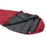 High Peak Redwood-3 Sovsäck, Darkred / grey, Left Zipper