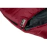High Peak Redwood-3 Sovsäck, Darkred / grey, Left Zipper