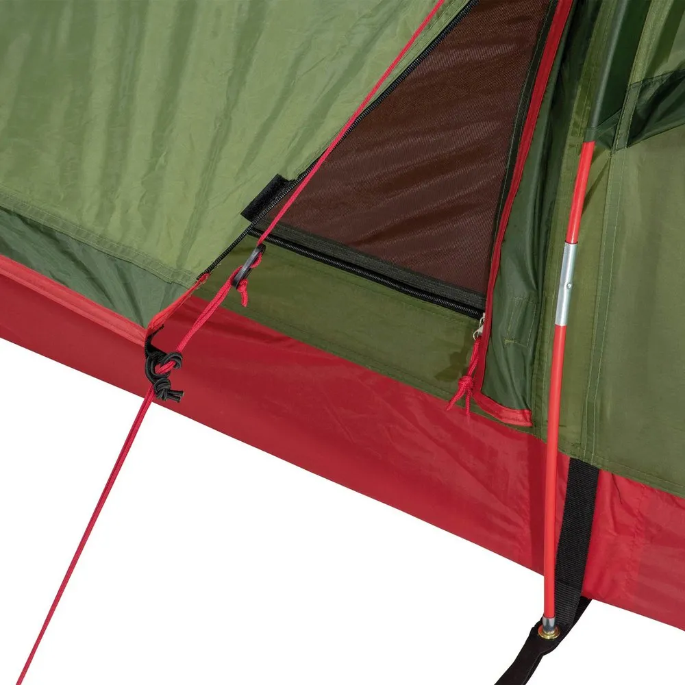 High Peak Siskin 2.0 Tält, Pesto / red, 2 Platser