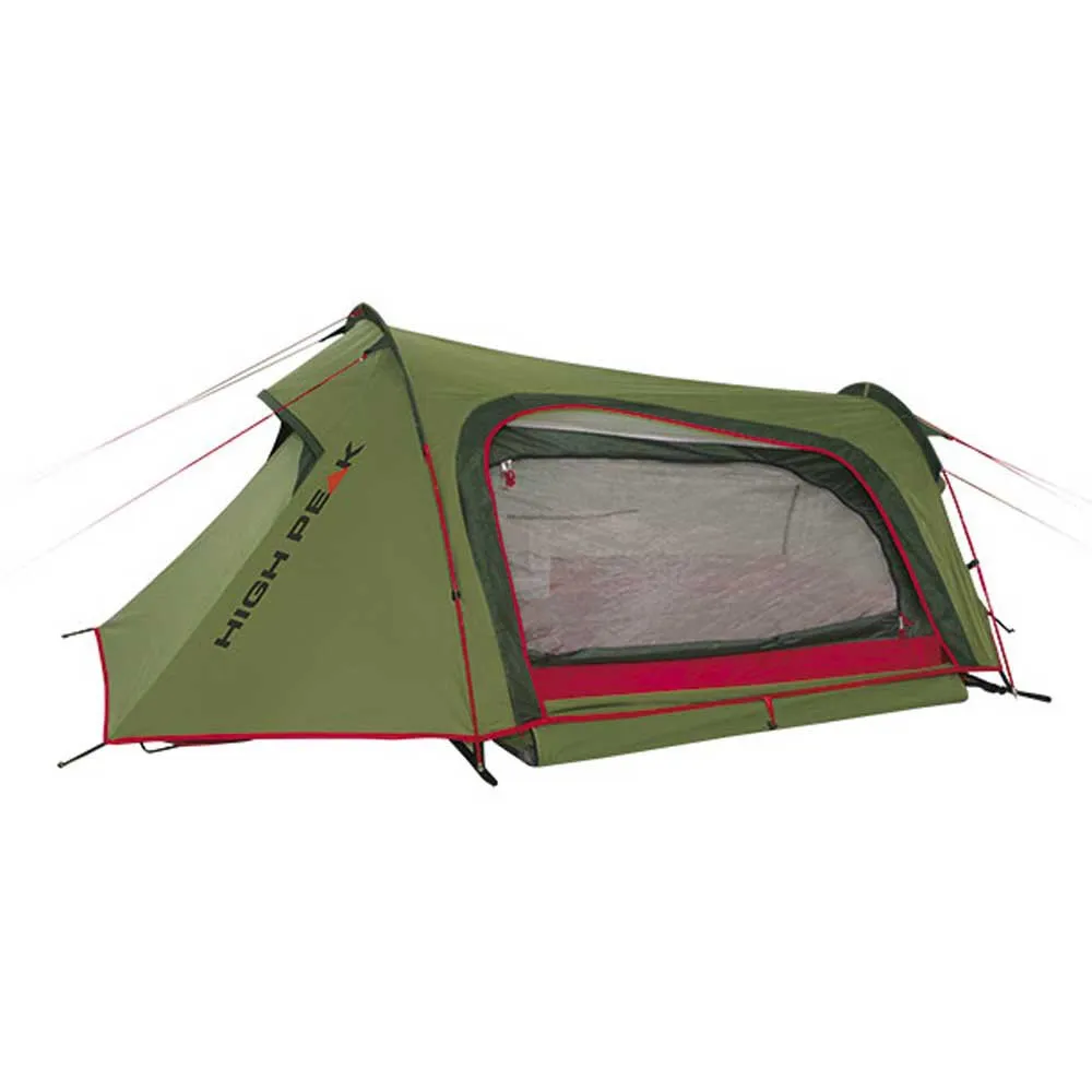 High Peak Sparrow 2 Tält, Pesto / red, 2 Platser