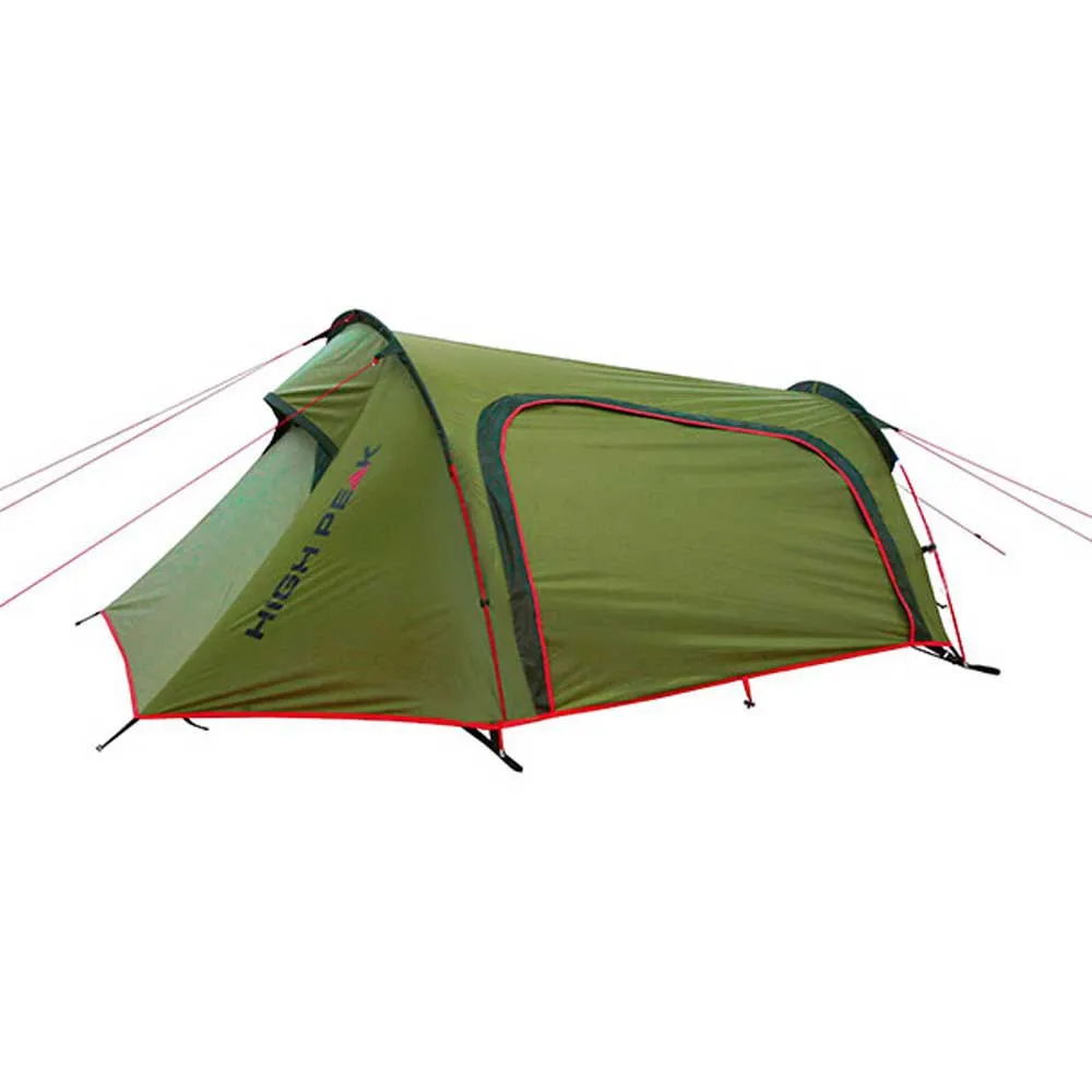 High Peak Sparrow 2 Tält, Pesto / red, 2 Platser
