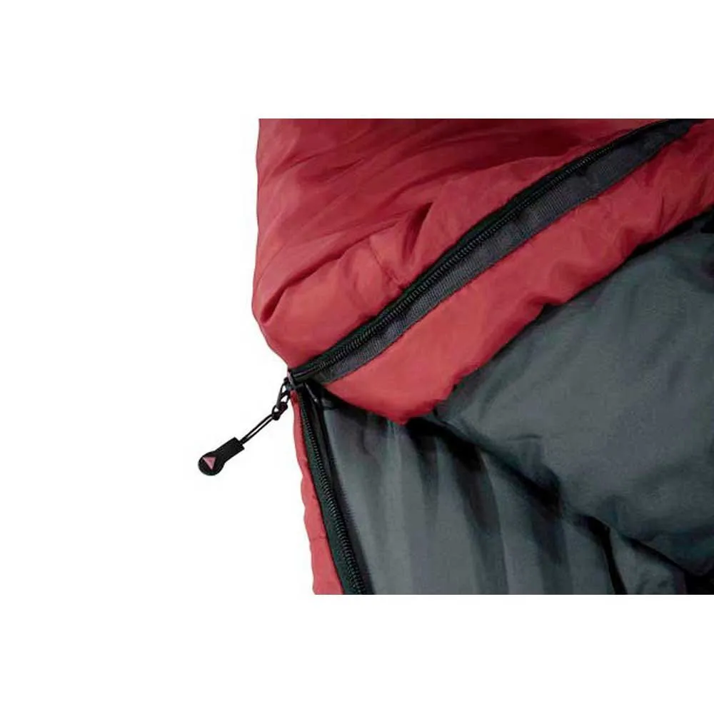 High Peak Tr 400 Sovsäck, Darkred / grey, Left