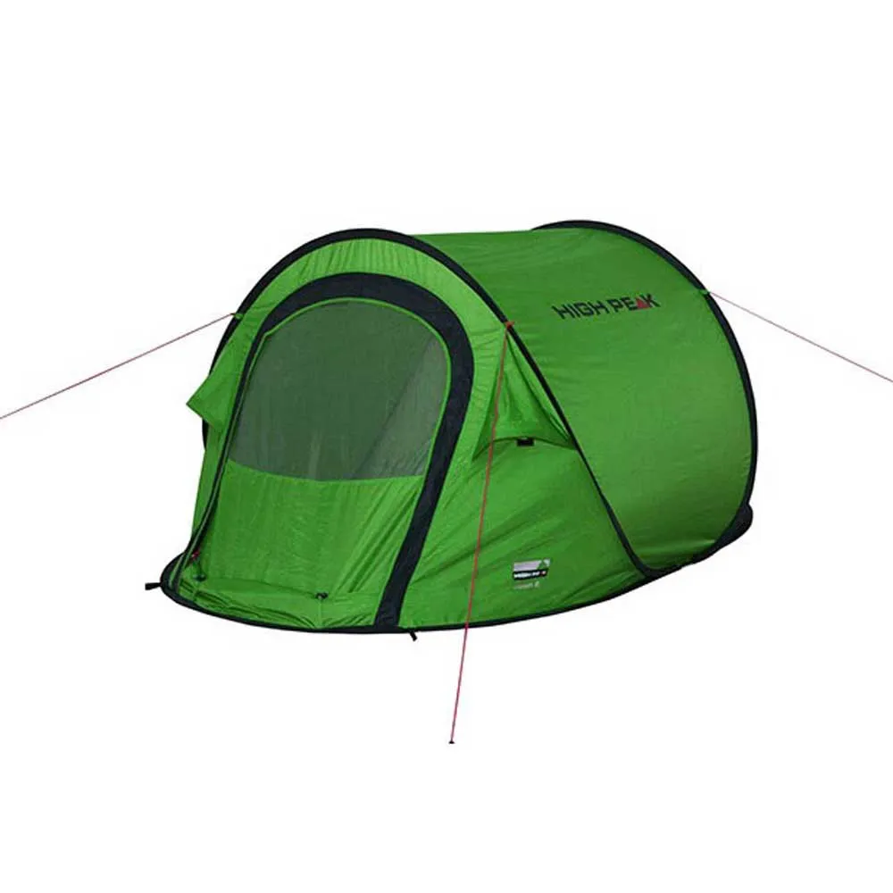 High Peak Vision 2 Tält, Green / phantom, 2 Platser