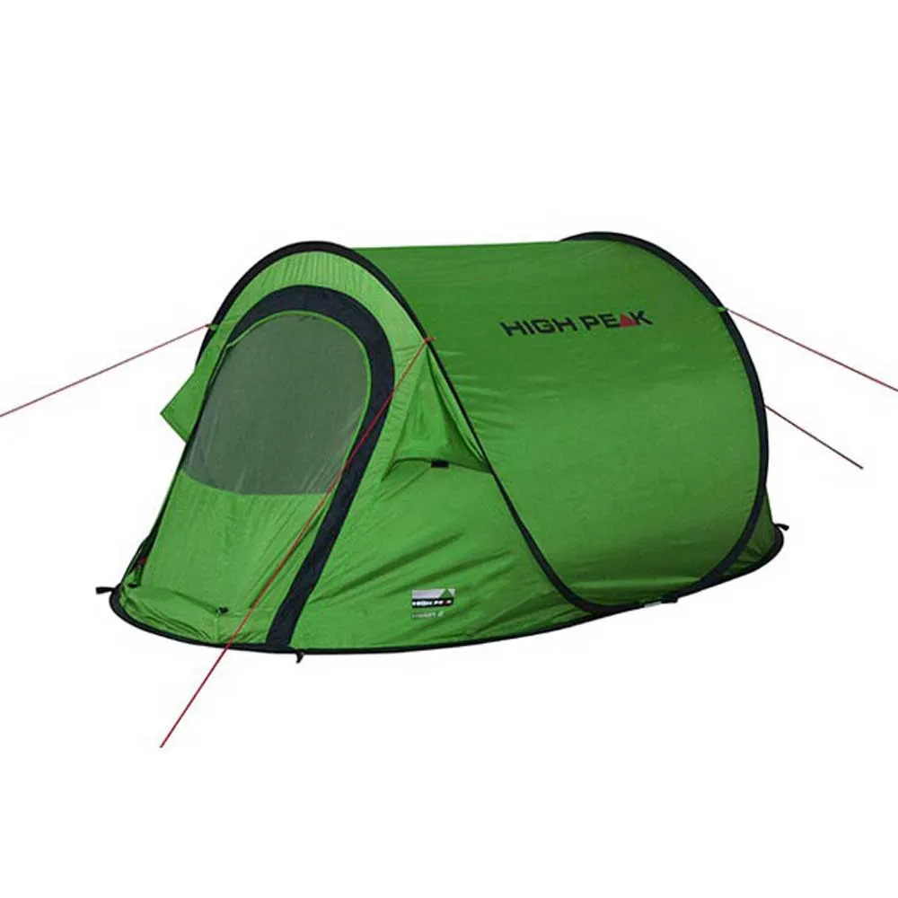 High Peak Vision 2 Tält, Green / phantom, 2 Platser