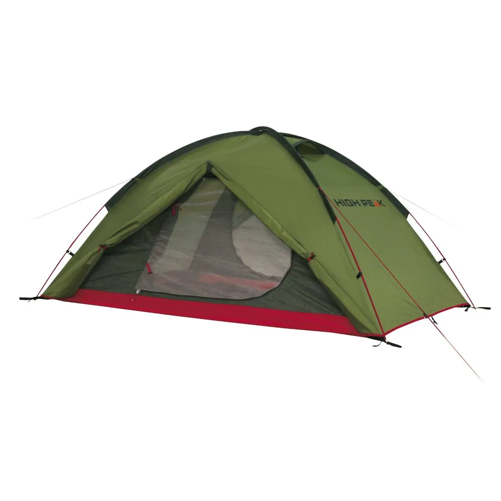 High Peak Woodpecker 3 Tält, Pesto / red, 3 Platser