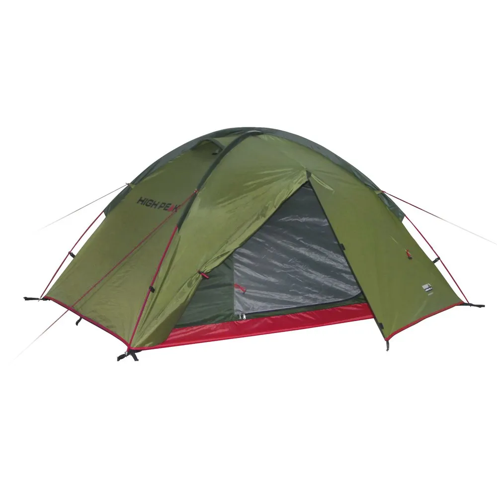 High Peak Woodpecker 3 Tält, Pesto / red, 3 Platser