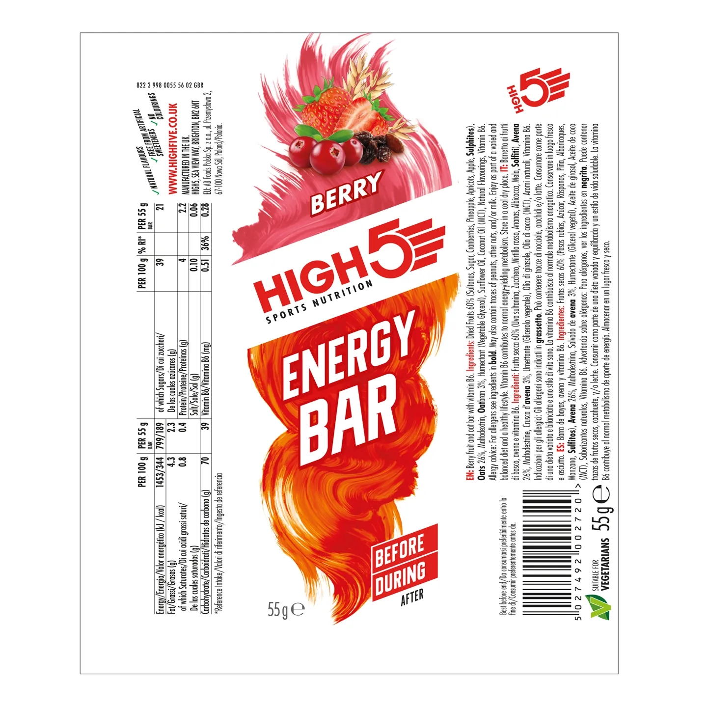 High5 Bär Energibar High5 Bär Energibar