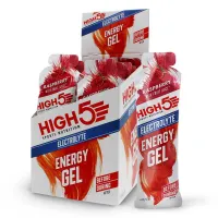 High5 Electrolyte Låda Med Energigeler Hallon 60g 20 Enheter High5 Electrolyte Låda Med Energigeler Hallon 60g 20 Enheter