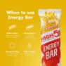 High5 Energibar Låda Banan 55g 12 Enheter, White / red, One Size