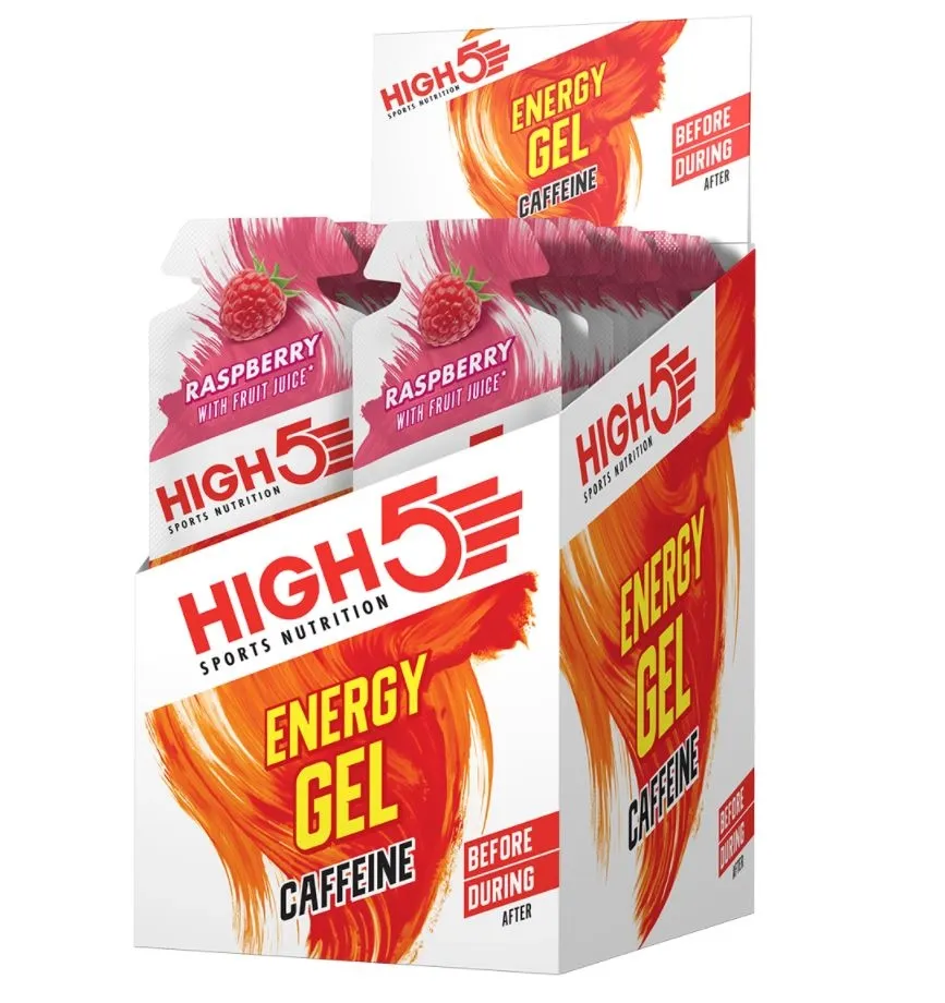 High5 Energigel+ Hallon - 20 PACK High5 Energigel+ Hallon - 20 PACK