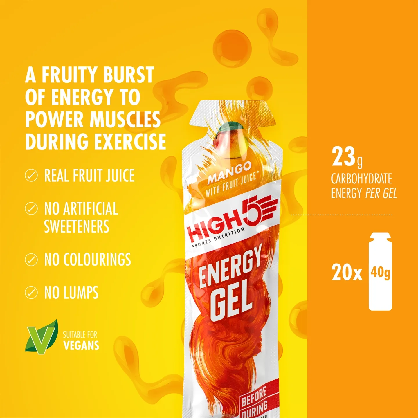 High5 Energigel Mango High5 Energigel Mango