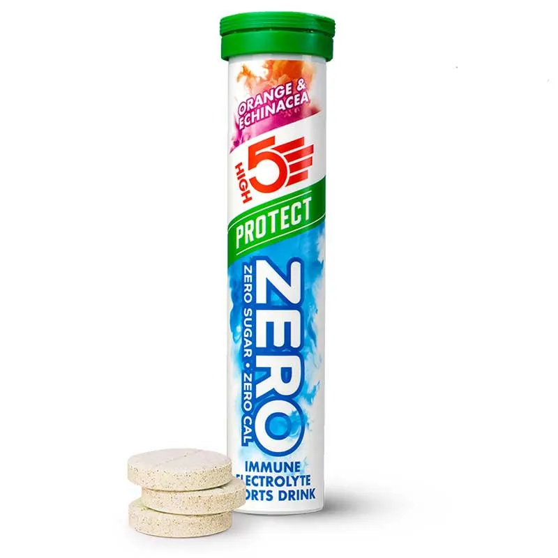 High5 Zero Protect Tablettask Gurkmeja Och Ingefära 8 Enheter, White / blue, One Size