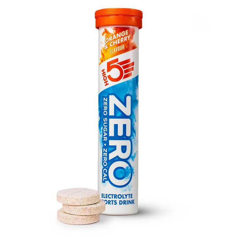High5 Zero Tablettask Apelsin Och Körsbär 8 Enheter, White / blue, One Size High5 Zero Tablettask Apelsin Och Körsbär 8 Enheter, White / blue, One Size
