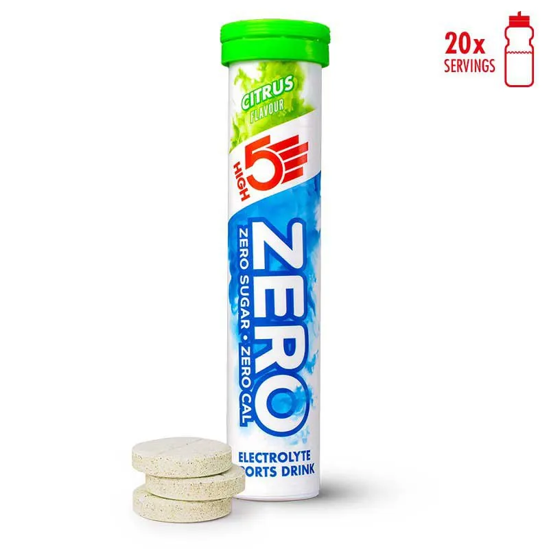 High5 Zero Tablettask Citrusfrukter 8 Enheter, White / blue, One Size