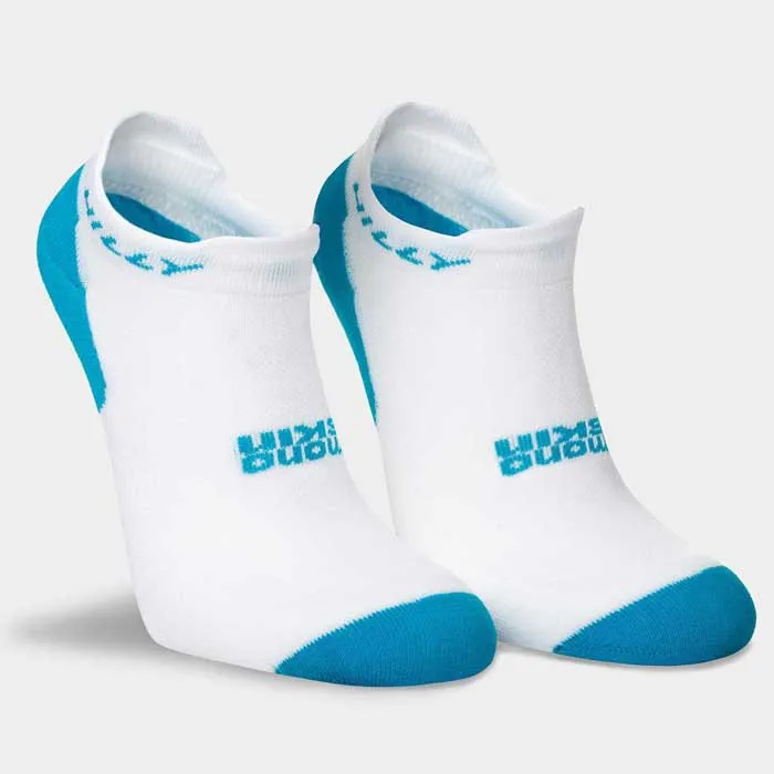 Hilly Socks Active Socklet Min Korta Strumpor male, White / black / peacock