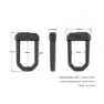 Hiplok D1000 Bygellås, Black, 155 x 92 x 20mm