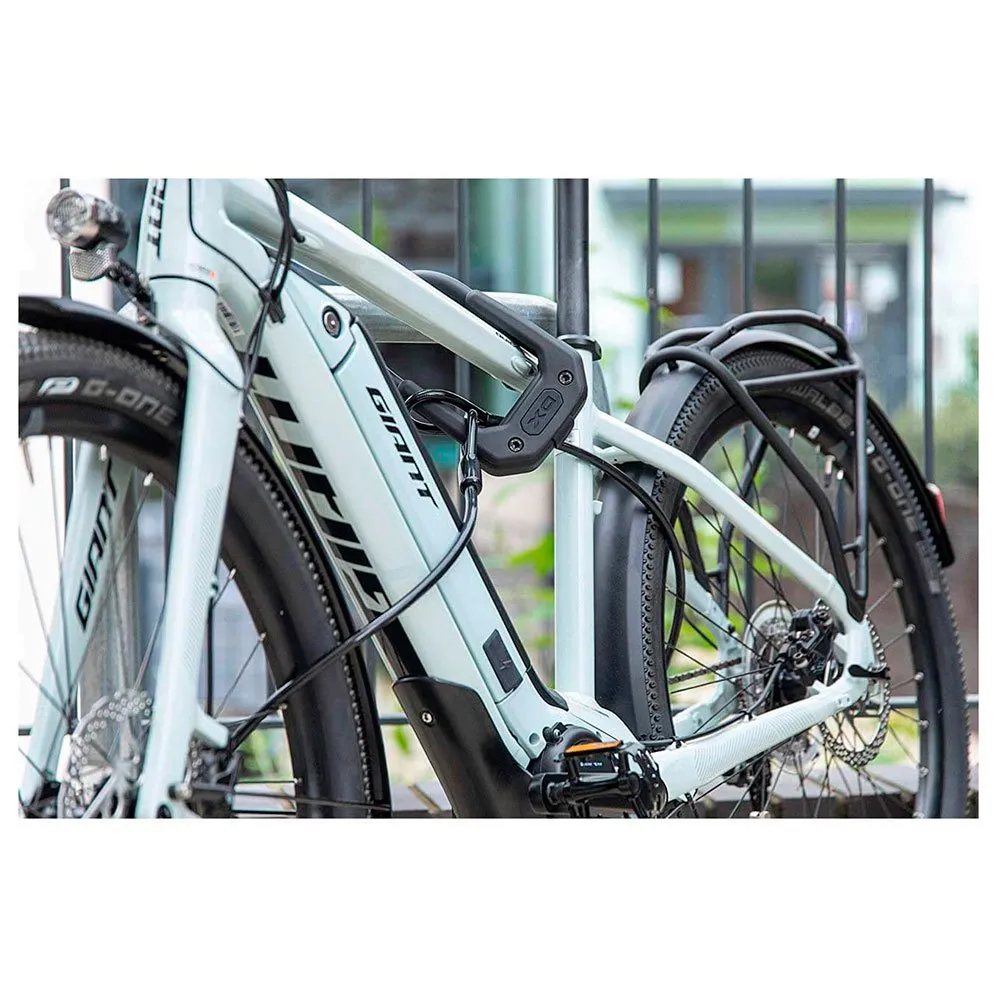 Hiplok Dx+ Bygellås, Black, 14 x 85 x 150mm