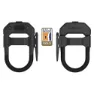 Hiplok Dx Frame Bygellås, All black, 14 x 85 x 150mm