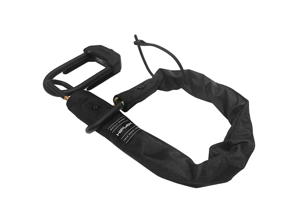 Hiplok E-DX Kättinglås, Svart