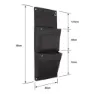 Hiplok Organisatör, Black, One Size