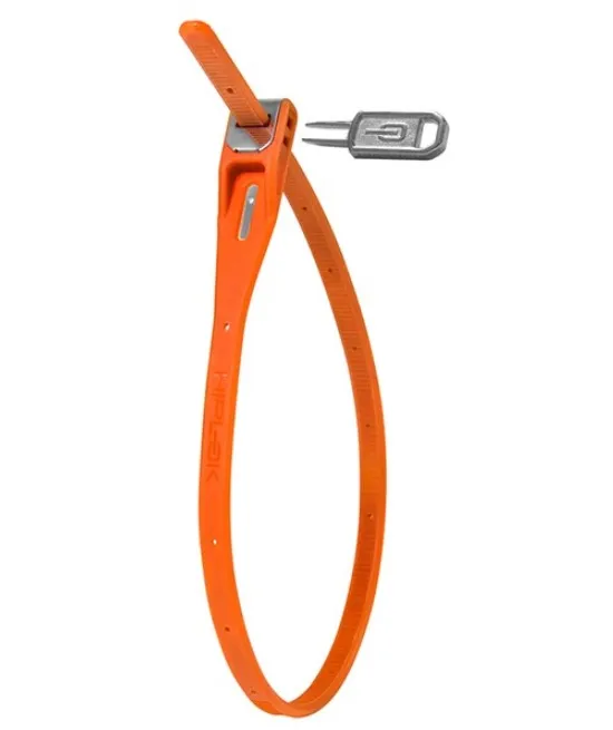 Hiplok Z Lok Combo Kabellås, Orange