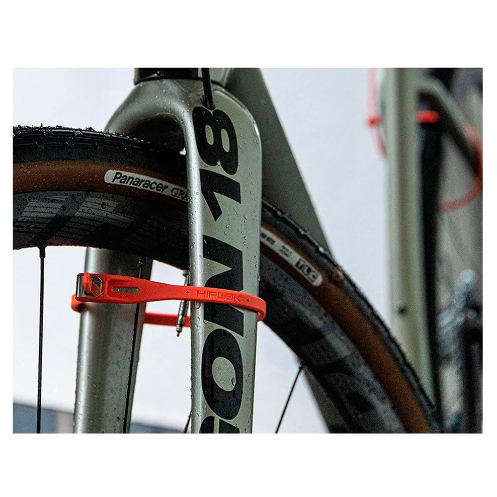 Hiplok Z Lok Kabelbandslås 4 Enheter, All black, 400mm