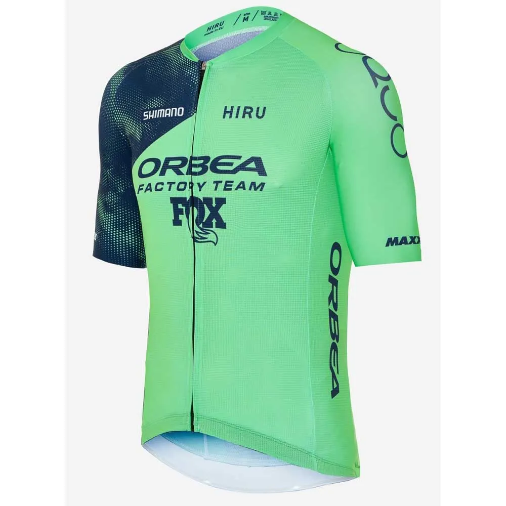 Hiru Core Orbea Factory Team Korta ärmar Cykeltröja
