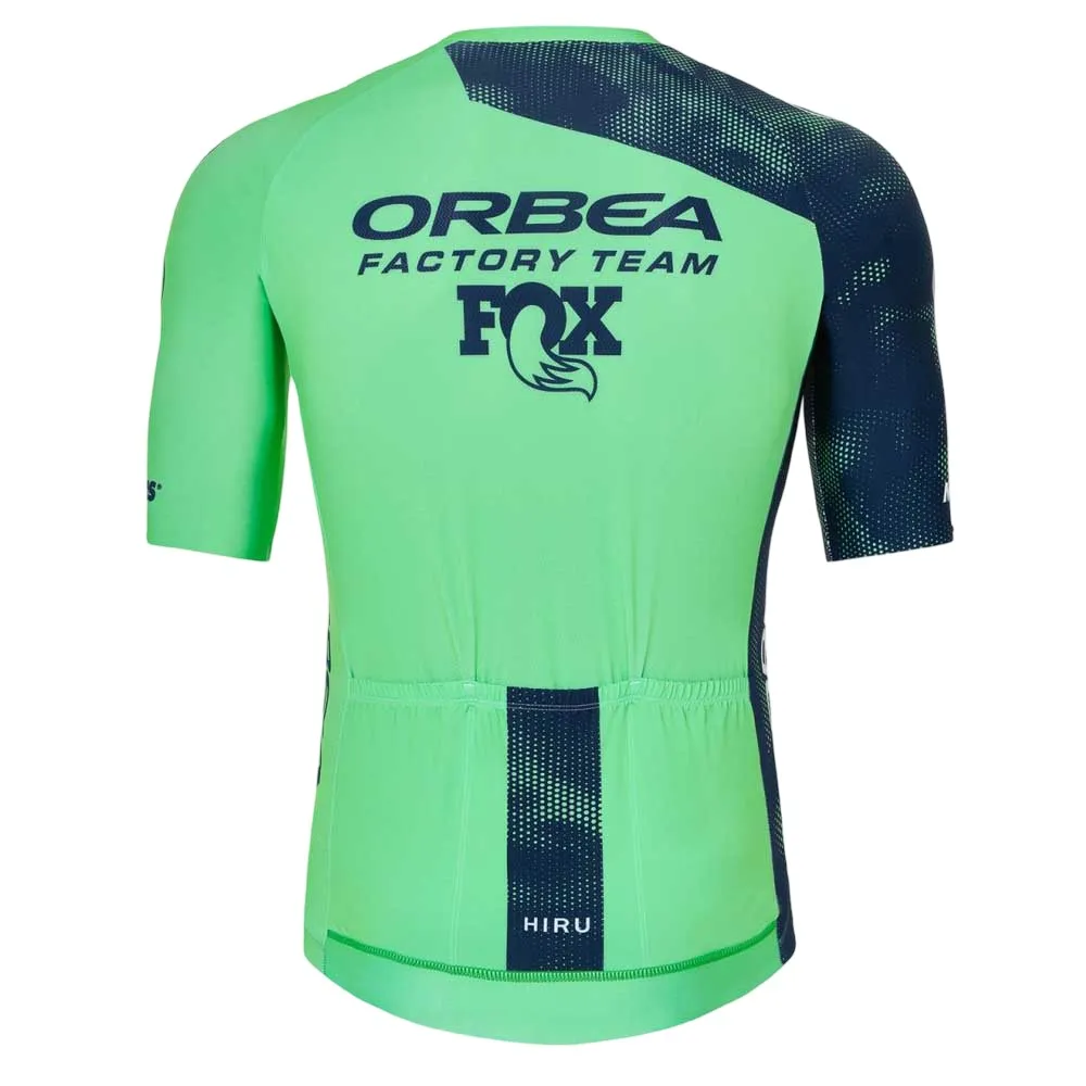 Hiru Core Orbea Factory Team Korta ärmar Cykeltröja