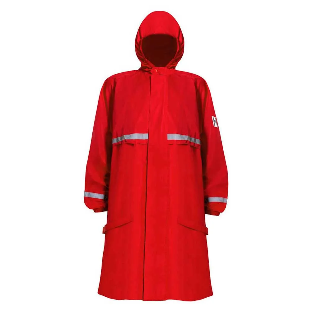 Hock Super Praktiko Zipp Vattentät Poncho, Bordeaux