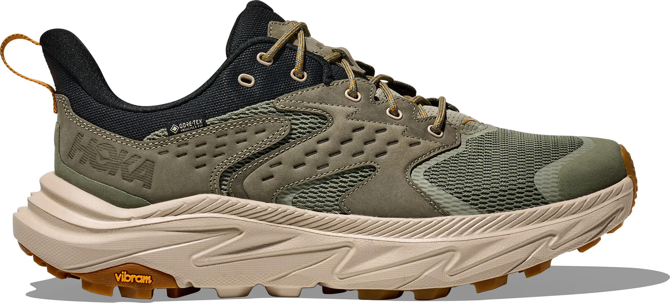 Hoka Men's Anacapa 2 Low GORE-TEX, Sea Moss/Oatmeal Hoka Men's Anacapa 2 Low GORE-TEX, Sea Moss/Oatmeal