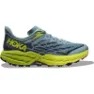 Hoka Speedgoat 5 Youth, Stone blue/dark citron
