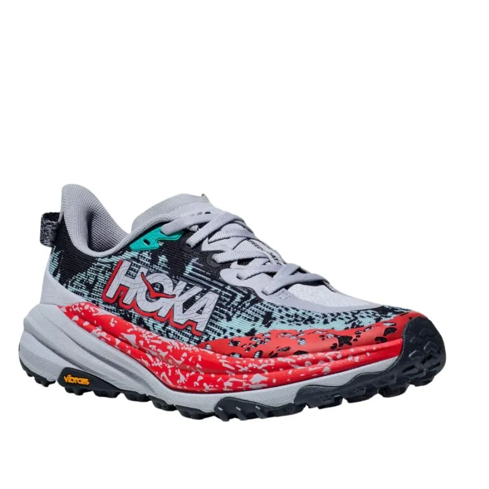 Hoka Speedgoat 6 Trailskor female, Gull / stormy skies