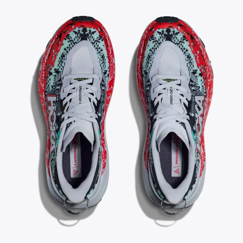 Hoka Speedgoat 6 Trailskor female, Gull / stormy skies
