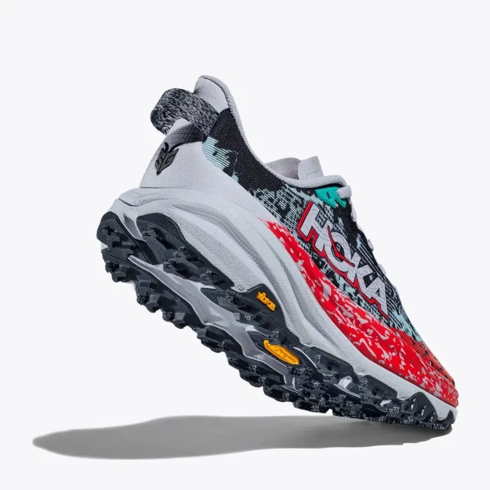 Hoka Speedgoat 6 Trailskor female, Gull / stormy skies