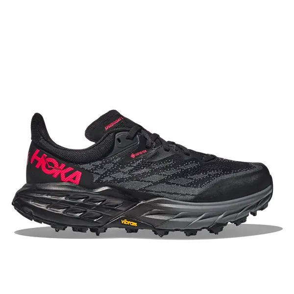 Hoka W Speedgoat 5 Gtx Spike, Black / black Hoka W Speedgoat 5 Gtx Spike, Black / black