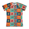 Hoopoe Color Cameras T-shirt Med Korta ärmar female, Multicolour