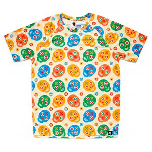 Hoopoe Skully T-shirt Med Korta ärmar male, Multicolour Hoopoe Skully T-shirt Med Korta ärmar male, Multicolour