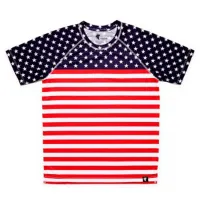 Hoopoe Stars And Stripes T-shirt Med Korta ärmar male Hoopoe Stars And Stripes T-shirt Med Korta ärmar male