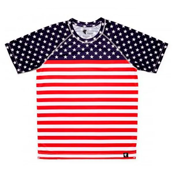 Hoopoe Stars And Stripes T-shirt Med Korta ärmar male, Navy / red / white Hoopoe Stars And Stripes T-shirt Med Korta ärmar male, Navy / red / white