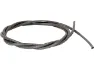 Hope Bremsleitung Stahlflex pro Meter, Metallic, 5mm