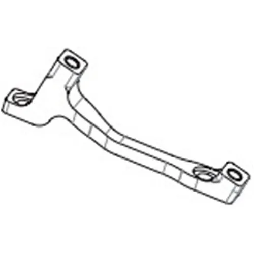 Hope L Postmount Skivbromsoksadapter, Black, 180mm Hope L Postmount Skivbromsoksadapter, Black, 180mm