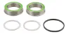 Hope Press Fit PF41 Vevlager, Silver / green, 30mm