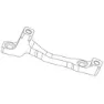 Hope Q Postmount Skivbromsoksadapter, Black, 203-220mm