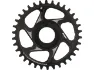 Hope R22 Spiderless Direct Mount E-Bike Kettenblatt für Shimano EP8/E8000, Black, 36t