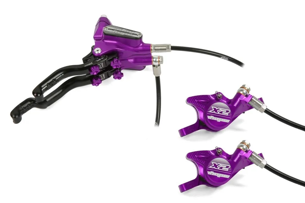 Hope Tech 3 DUO X2 Skivbroms, Svart, höger Hope Tech 3 DUO X2 Skivbroms, Svart, höger