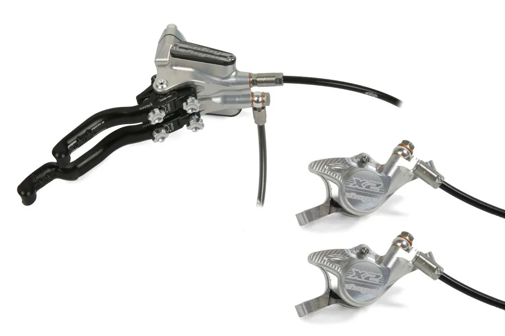Hope Tech 3 DUO X2 Skivbroms, Svart, höger Hope Tech 3 DUO X2 Skivbroms, Svart, höger