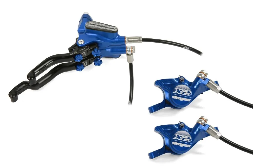 Hope Tech 3 DUO X2 Skivbroms, Svart, höger Hope Tech 3 DUO X2 Skivbroms, Svart, höger