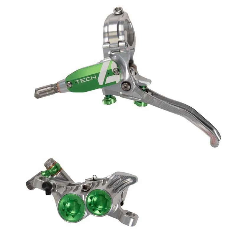 Hope Tech 4 V4 Pvc Frambroms, Silver / green, One Size