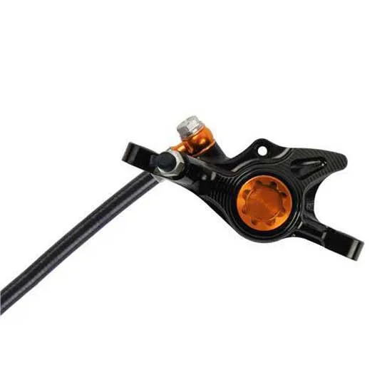 Hope Tech 4 X2 Bakbroms, Black / orange, One Size