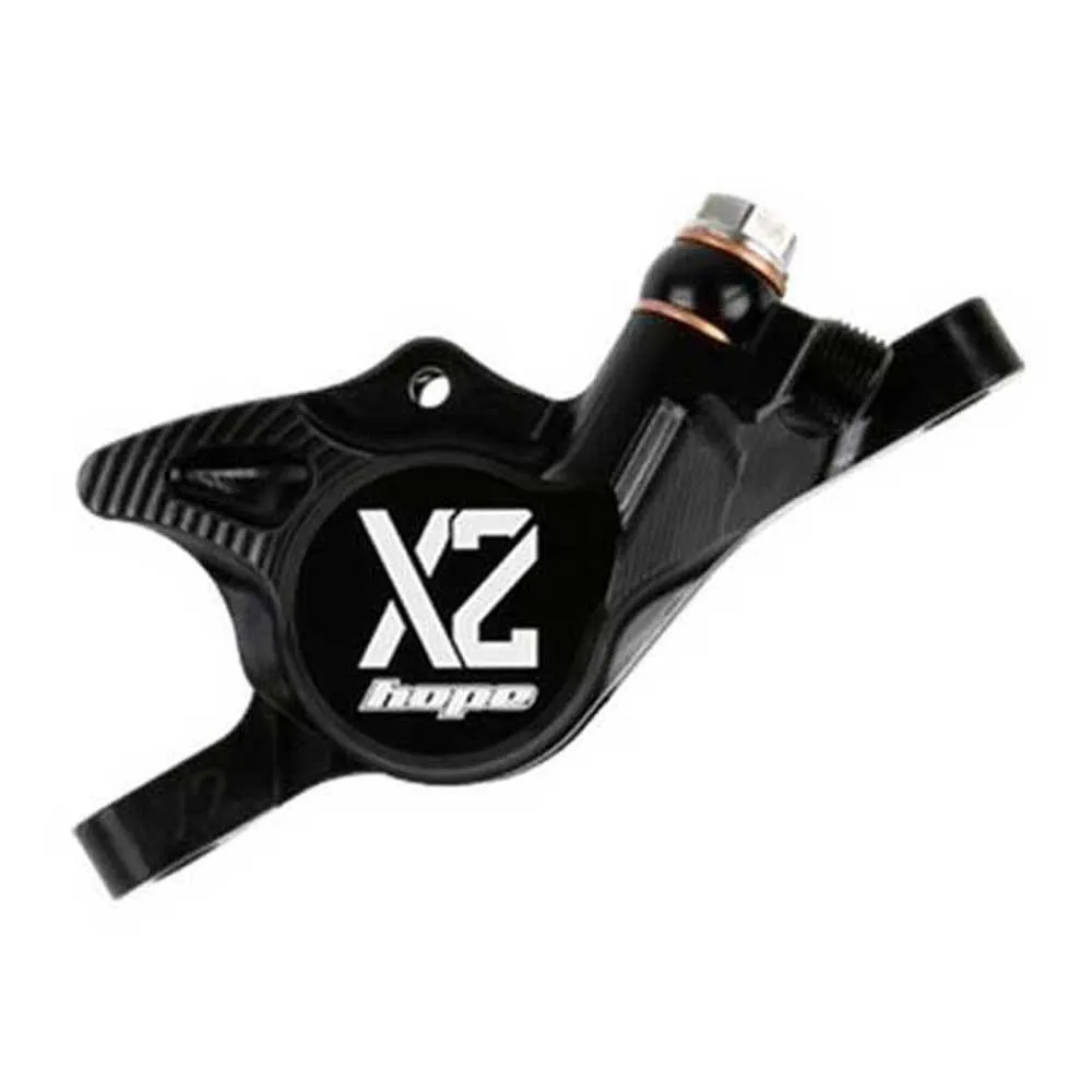 Hope Tech 4 X2 Bakbroms, Black / orange, One Size